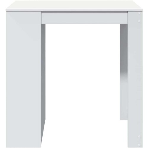 VidaXL Barski stol bijeli 102 x 70 x 103,5 cm konstruirano drvo Slike