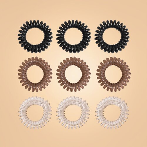 BeastPink Set spiralnih gumica za kosu Slike