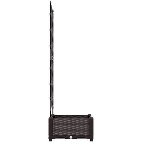  Vrtna saksija Smeđa 40 x 40 x 125,5 cm PP Slike