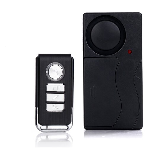 INF Brezžični vibracijski alarm z daljinskim upravljalnikom 110 dB Black, (21236869) Cene