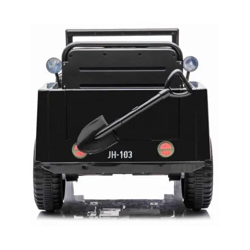Lean Toys Otro&amp;scaron;ki električni avto USA ARMY 4x4 Enosed 12V Črna Slike