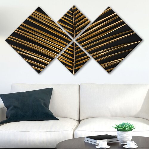 Wallity slika 4MDF1363417871, 60x115 cm, 4 dela Cene
