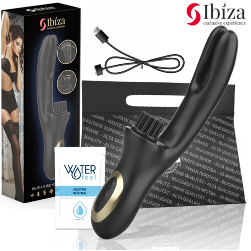 Ibiza Vibrator Rabbit Hi-tech Brushing And Double Wave Slike
