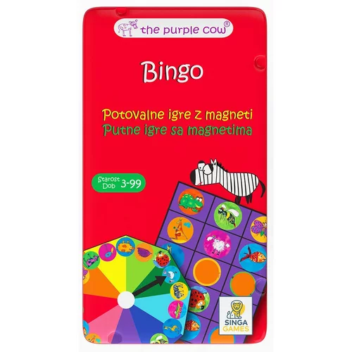Singa Games Društvena putna igra magnetni bingo
