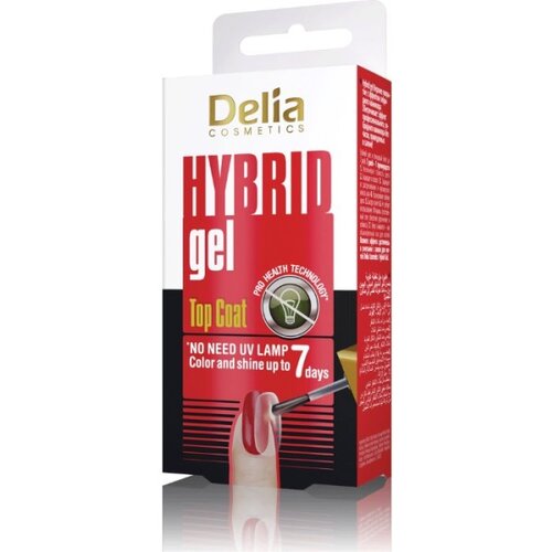 Delia SOS Hibridni Gel za zavr&amp;scaron;ni sloj 11ml Slike