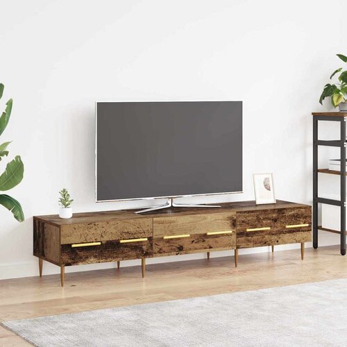 vidaXL TV omarica s predalom Star les 150 x 36 x 30 cm Konstruiran les Cene