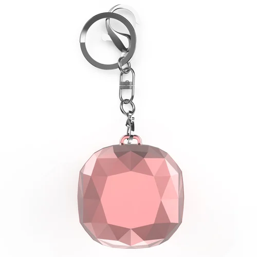 Cadorabo CASE, združljiv s Samsung Galaxy Buds Pro / Live / Buds 2 - Dizajn Diamond Pink - Prenosna zaščitna pokrov za slušalke Silikona, (20622023)