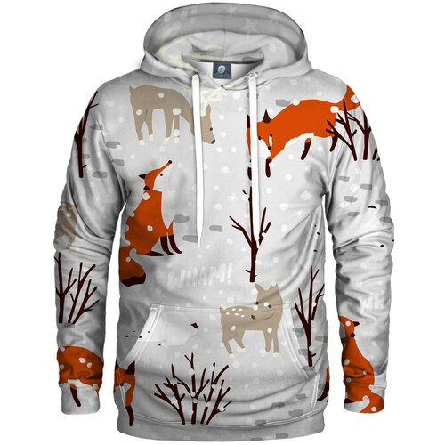 Aloha From Deer Unisex's What Does The Fox Say Hoodie H-K AFD148 Cene