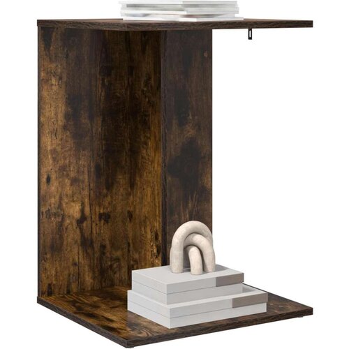  Bocni stol Dimljeni hrast 45 x 40 x 62 5 cm Konstruirano drvo - Dimljeni hrast Slike