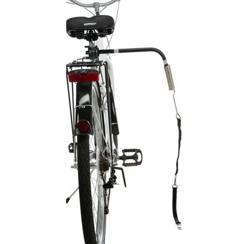 Trixie DOG BIKE SET DE LUXE S-M Povodac za bicikle, crna, veličina Slike