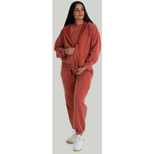 STRIX Women&amp;lsquo;s zip hoodie washed terra Slike