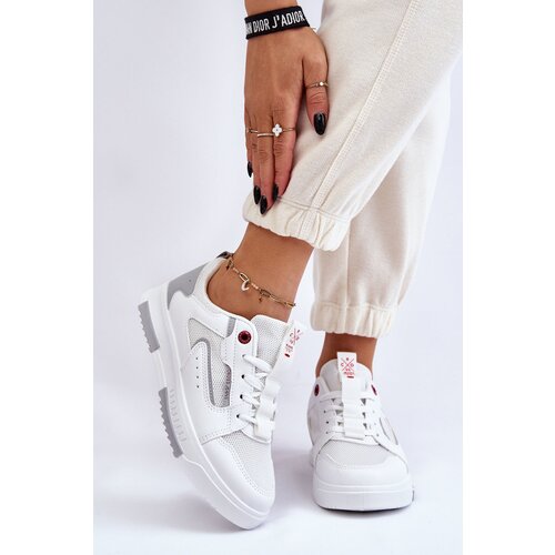 Kesi Women's Cross Jeans Low Sneakers LL2R4011C White Cijene
