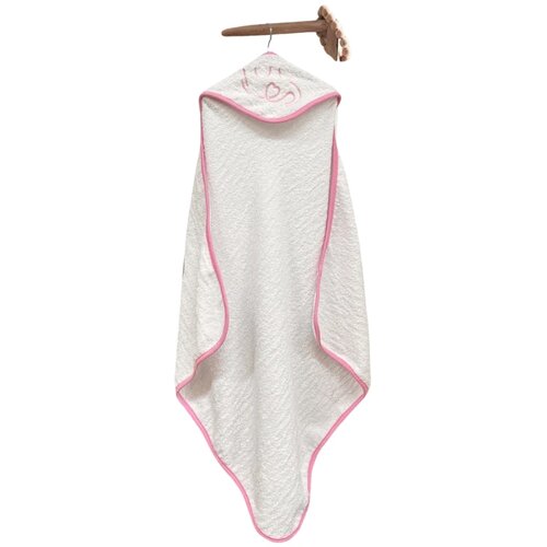 Baby Textil peškir za bebe sa kapuljačom Slonče Roze Cene