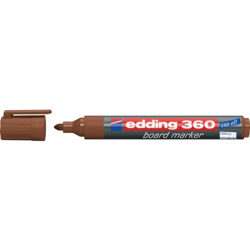 Edding marker za belu tablu 360 1,5-3mm, zaobljeni braon Slike