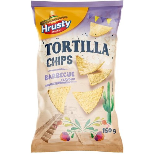 Hrusty Čips tortilja ro&amp;scaron;tilj 150g Slike