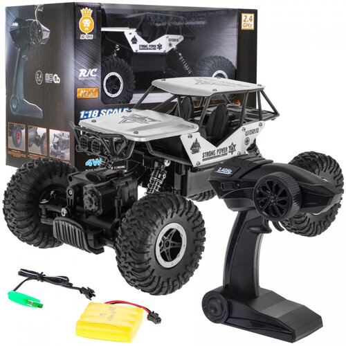  Buggy na daljinsko upravljanje MONSTER 1:18 - sivi Cijene