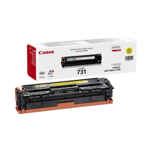 Canon TONER CRG-731Y LBP7100 YELLOW 1,5K #6269B002 Slike