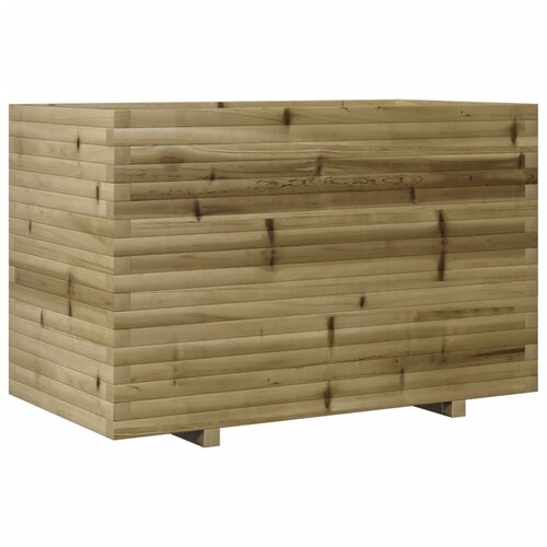 Maison Chic Vrtno cvetlično korito - Cvetlični Lonec 110x60x72 cm impregnirana borovina, (21789956) Cene