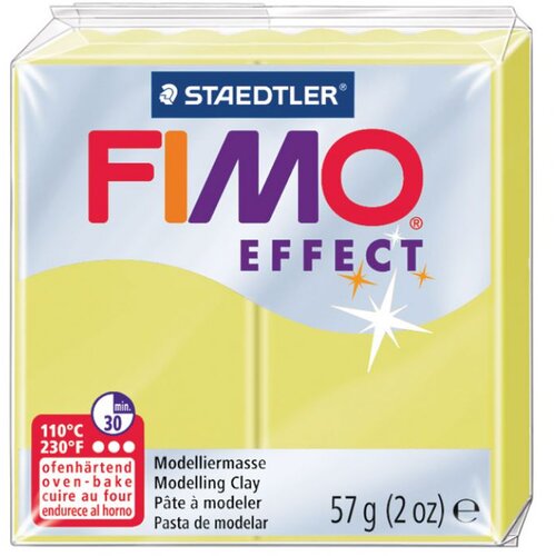  MASA ZA MODELIRANJE 57G FIMO EFFECT STAEDTLER 8020-106 DRAGI KAMEN - CITRIN * DO ISTEKA ZALIHA Cene
