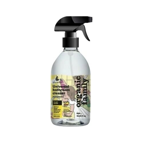 purenn organic family čistilo za kopalnico Superhero Cene
