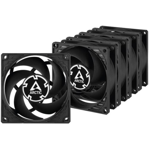 Arctic set ventilatora P8 PWM PST, 5 dijelova, crni Cijene