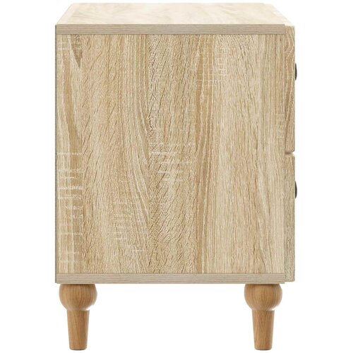 Noćni ormar Hrast sonoma 62 x 34,5 x 48 cm Konstruirano drvo Slike