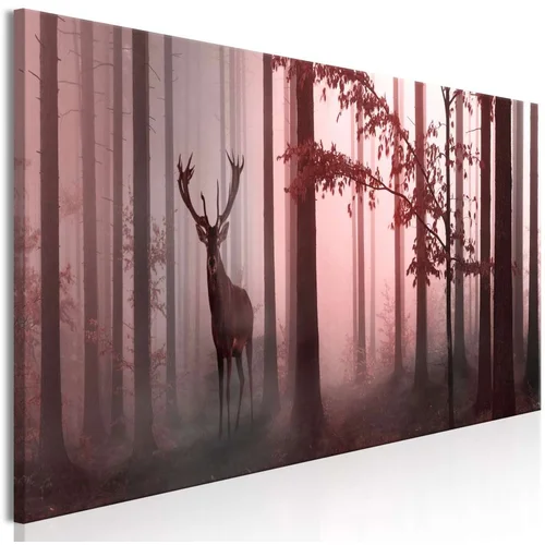  Slika - Morning (1 Part) Narrow Pink 120x40