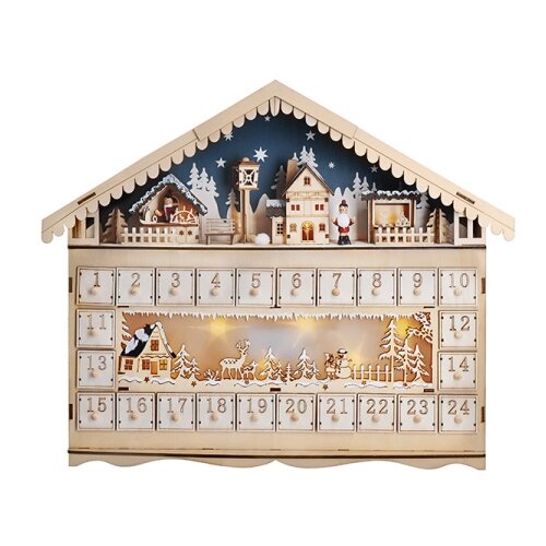  Brilagi - LED adventski kalendar LED/2xAA u obliku bora Slike