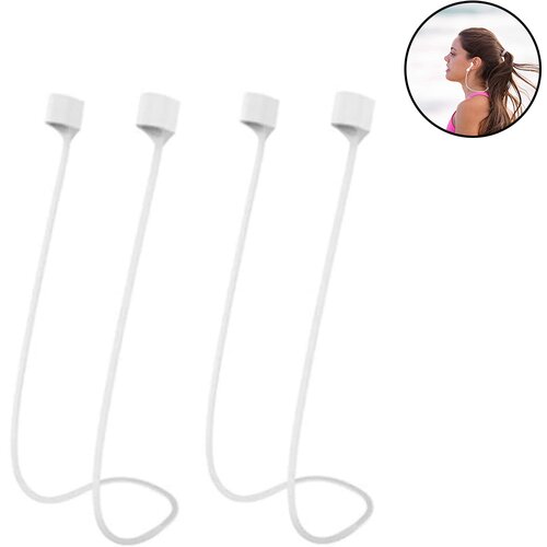 Venisymlis 2 para magnetnih trakov proti izgubi za AirPods, silikonska športna vrvica, (22102399) Cene