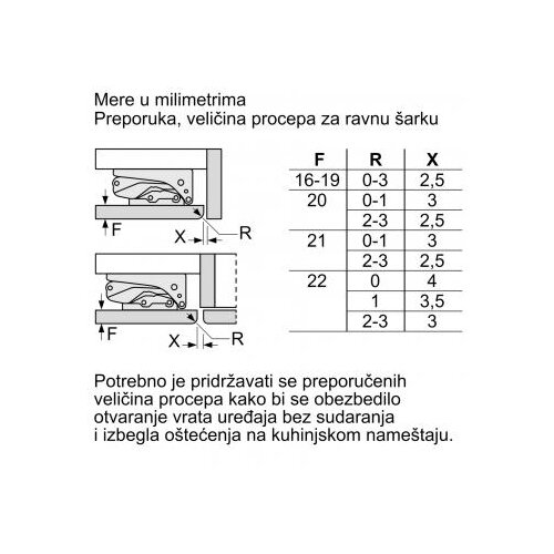 Bosch GUN21ADE0 vgradni zamrzovalnik, (20879927) Slike