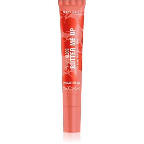 Rimmel London Oh My Gloss! Butter Me Up vlažilni balzam za ustnice odtenek 010 Apricello 15 ml Slike