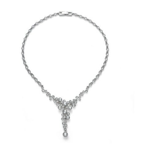Ženska oliver weber external crystal ogrlica sa swarovski belim kristalima ( 11804 ) Slike