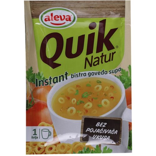 Aleva Quik natur instant bistra goveđa supa 16g kesica Cene