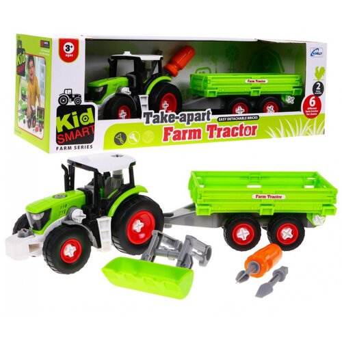 Traktor s prikolicom za zavrtanje Inlea4Fun POLJOPRIVREDNI Slike