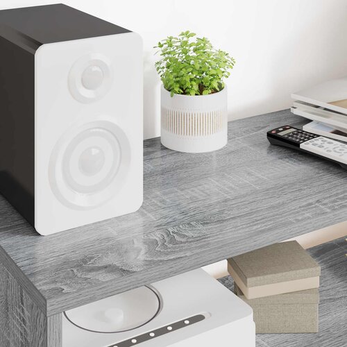  ormar Siva Sonoma 100 x 30 x 40 cm Konstruirano drvo Slike
