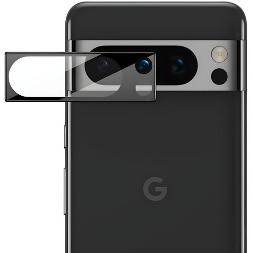 Techsuit za&amp;scaron;čitno steklo na kamero za Google Pixel 8 Pro - Črna Slike