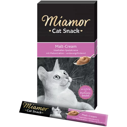 Miamor Cat Snack krema s sladom - Varčno pakiranje: 24 x 15 g