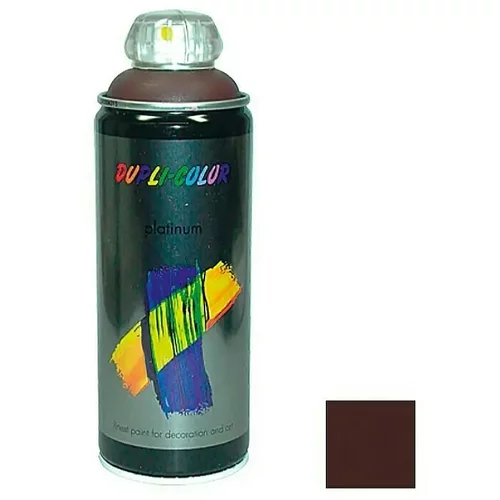 Dupli color Platinum Sprej s lakom u boji platinum RAL 8017 (Čokoladno smeđe boje, 400 ml, Svilenkasti mat)