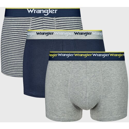 Wrangler 3PACK Bombažne boksarice Sand Cene