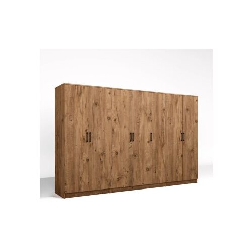 Hanah home Ormar Kardelen 1600-116, 280x180x51.8 cm, , Smeđa Slike