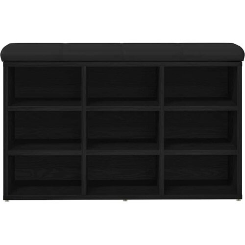  Klupa za cipele Crna 82 x 32 x 50 cm Konstruirano drvo Slike