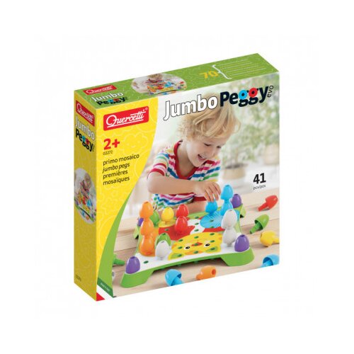 Quercetti Jumbo Peggy – mozaik Cene