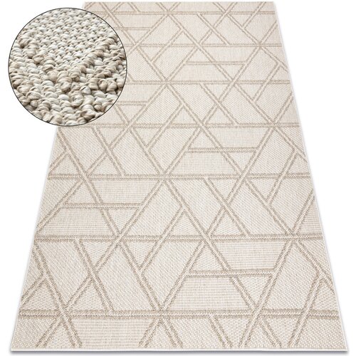 RugsX Preproge Preproga JERSEY 19241 bež - Rombov, geometrična 140x190 cm Bež Cene