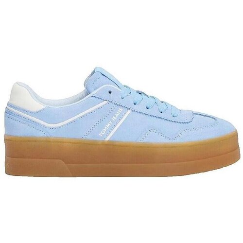 Tommy Jeans Nizke superge Baskets mode Greenwich Flatform Modra Cene