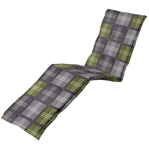 Madison Blazina za ležalnik Patchy olive (Siva, Zelena, 200 x 65 x 8 cm, 95 % poliester, 5 % drugi materiali, Z vrvicami za pritrjevanje) Cene