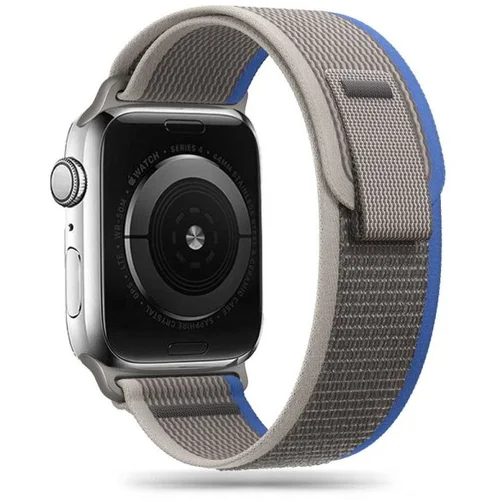  TECH-PROTECT NYLON APPLE WATCH 4 / 5 / 6 / 7 / 8 / SE / ULTRA (42 / 44 / 45 / 49MM) GREY/BLUE narukvica