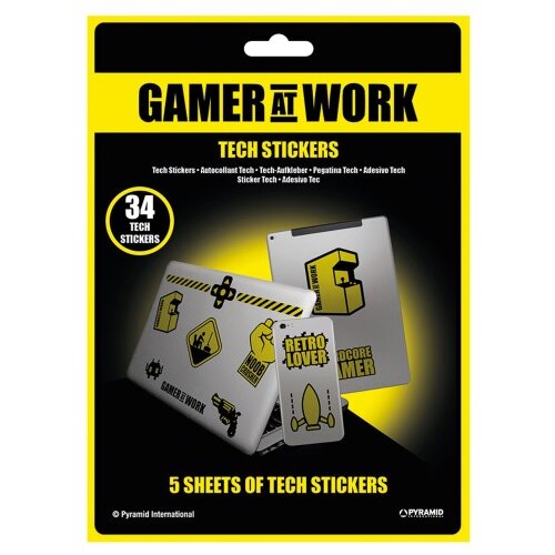 Pyramid International GAMER AT WORK TECH NALEPKE PYRAMID Cene