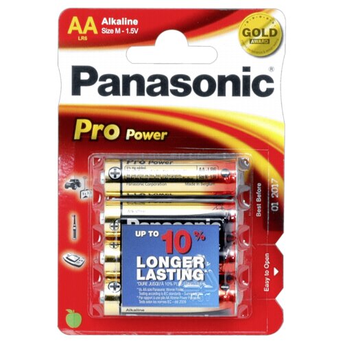 Panasonic 60x4 Pro Power LR 6 Mignon AA PU master box - baterije Slike