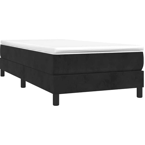  Okvir za krevet s oprugom crni 100x200 cm bar&amp;scaron;unasti Slike