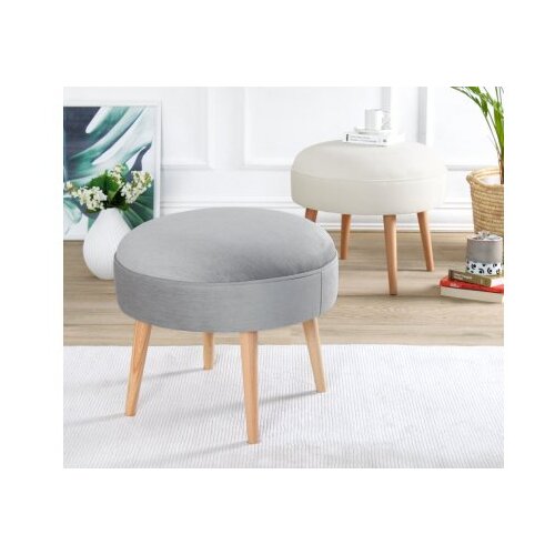 Atelier Del Sofa Romley - Cream Cream Pouffe Slike